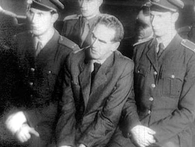 Rudolf Slánský počas procesu (foto: wikipedia.org)